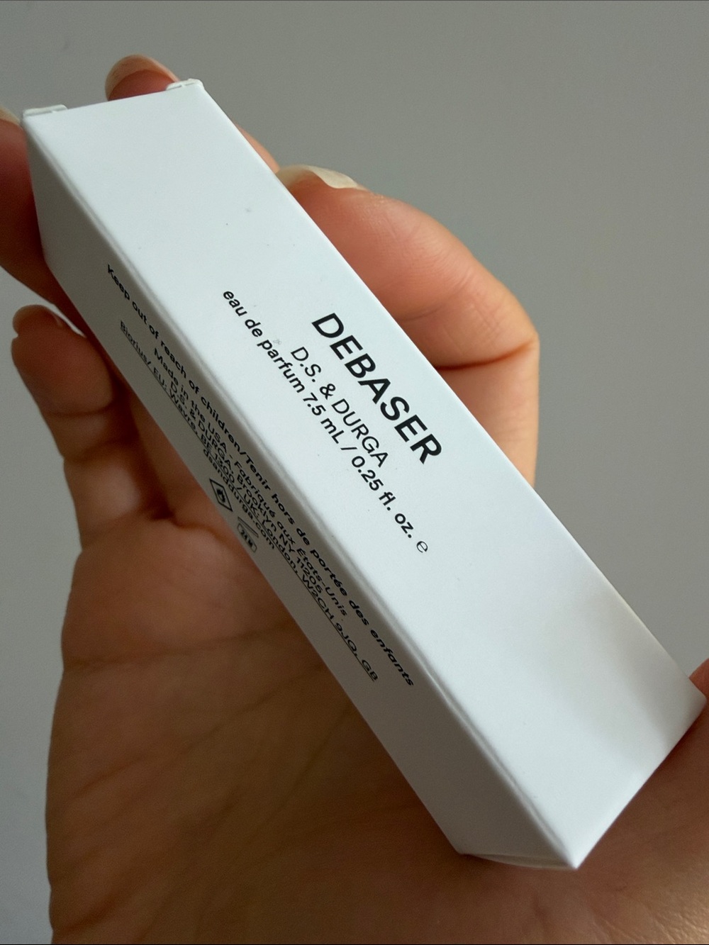 D.S. &Durga DEBASER Min travel size 7.5ML